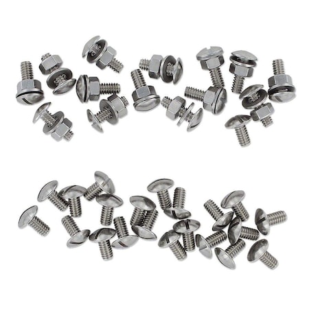 Aftermarket MHS1938 Hood, Grille and Side Shield Screw Set Fits Massey Harris MHS1938-STR